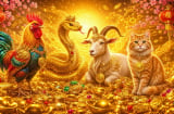 3 ngày cuối (25,26, 27/5), 4 con giáp tay trái chạm vàng, tay phải vét bạc