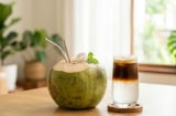 Điều gì xảy ra với cơ thể nếu thường xuyên uống cà phê nước dừa?