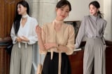 Quần âu ống suông là “vũ khí mặc đẹp” công sở vì phối với kiểu áo nào cũng thanh lịch