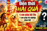 Dự báo 4 con giáp Đến Thời Hái Quả, 1 tuổi trả nghiệp chưa hết