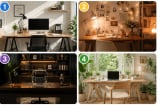 Quiz: Chọn 1 chiếc bàn làm việc để xem bạn đang mạnh lý trí hay giàu cảm xúc và cần thay đổi gì?