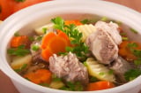 Cách nấu canh hầm xương trong veo ngọt nước