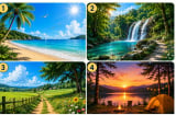 Quiz: Chọn 1 khung cảnh mùa hè bạn yêu thích nhất để khám phá khả năng vượt khó của bản thân