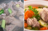 Cách hầm sườn nhanh mềm, không hôi, nước trong và thơm ngọt