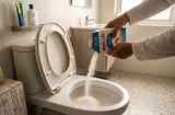 Lý do nhiều người thi nhau đổ muối vào bồn cầu bị tắc nghẽn