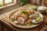 Bí quyết luộc chân giò trắng hồng, giòn rụm, thơm lừng góc bếp cực đơn giản