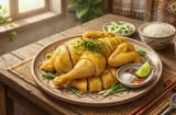 Luộc gà bằng nước lã bảo sao vừa nhớt vừa đỏ: Thêm bước này, da vàng, thịt mọng nước