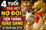 4 tuổi trả hết Nợ Đời, Tiến Thẳng giàu sang từ 20/6 đến 27/6