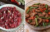 Mẹo xào thịt bò mềm tan, núng nính, không có mùi gây