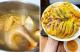 Cách luộc gà ngon, thịt dai ngọt , không nứt da, không đỏ xương