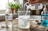 Giấm trắng trộn xà phòng: 'Vũ khí bí mật' giải quyết mọi vết bẩn cứng đầu trong nhà
