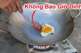 Cách hô biến chảo thường, chảo chống dính cũ thành chảo chống dính mới cực hay
