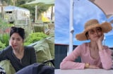 Mẫu áo giúp Song Hye Kyo duy trì vẻ trẻ trung ở tuổi ngoài 40, vừa thanh lịch vừa dễ ứng dụng