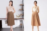 Tông nâu nhạt – bảng màu tối giản giúp mọi set đồ trở nên sang trọng và cuốn hút hơn