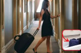 Tại sao bạn nên cho vali vào phòng tắm ngay khi vào khách sạn?