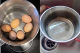 Vì sao nồi luộc trứng luôn bị đen?
