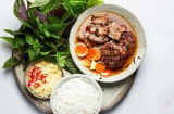 Cách ướp thịt, pha nước chấm bún chả Hà Nội chuẩn vị