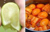 Tại sao bạn nên vắt chanh vào nồi thịt kho tàu?