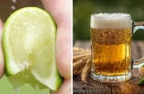 Tại sao bạn nên vắt vài giọt chanh tươi vào cốc bia?