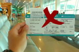 Tại sao bạn tuyệt đối không được chụp hình vé máy bay đăng lên mạng?