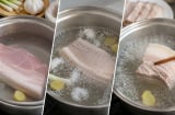 Nên luộc thịt từ nước sôi hay nước lạnh? Đầu bếp tiết lộ cách giúp thịt ngọt ngon, không thâm không khô