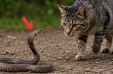 Tại sao mèo không sợ rắn, găp là lấn công, kể cả rắn độc?