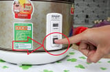Vì sao khi nấu cơm ta thường bật nút cook hai lần: Bấm 1 lần được không?