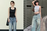 Áo ba lỗ, áo thun và quần ống rộng: Công thức mặc đẹp mùa hè vừa mát mẻ vừa thanh lịch