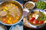 Cách nấu bún riêu cua Hà Nội chuẩn vị, thịt cua đóng tảng, nước dùng ngọt thanh, không tanh