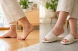 Nên đi chân trần hay đi dép trong nhà?