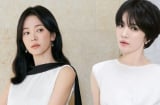 Song Hye Kyo ghi điểm với kiểu áo thanh lịch, mặc đi làm hay dạo phố đều đẹp