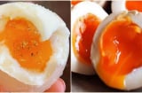 Trứng luộc mấy phút thì chín lòng đào?