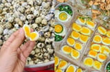 Mẹo luộc trứng cút lòng đào dẻo sánh, dễ bóc vỏ