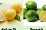 Sử dụng chanh xanh hay chanh vàng tốt hơn?