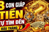 3 con giáp Tiền quấn quanh, vàng đầy két từ 9/7 đến 21/7