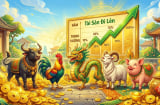 5 con giáp càng tiết kiệm càng nhanh tích lũy tài sản, tiền bạc tăng đều theo năm tháng