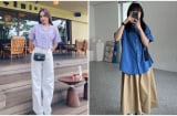 Sơ mi ngắn tay trở thành 'vũ khí' trẻ hóa phong cách, mặc đi làm hay dạo phố đều đẹp