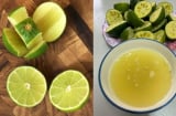 Cách vắt chanh không bị đắng, nhiều nước gấp đôi