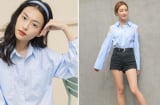 Sơ mi xanh – Item mùa hè đơn giản nhưng mặc lúc nào cũng đẹp