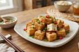 Cách rán đậu giòn tan để lâu không lo ỉu