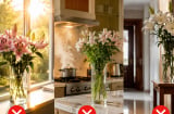 3 vị trí trong nhà nên tránh đặt bình hoa: Tưởng đẹp mắt nhưng dễ làm hoa nhanh tàn, ảnh hưởng không gian sống