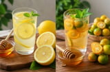 Nên pha mật ong với quất hay với chanh?