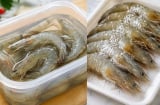 Mẹo cấp đông tôm để lâu không đen đầu, ngọt ngon như mới: Chỉ cần thêm nước hoặc rắc chút đường