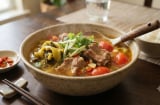 Cách nấu canh dưa chua sườn non ngon