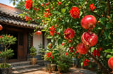 Người xưa nói: “Phía Đông trồng lựu là vàng”, vì sao cây lựu được yêu thích như vậy?