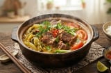 Cách nấu canh dưa chua hầm sườn bò ngon