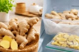 Có nên bảo quản gừng trong tủ lạnh? Muốn gừng tươi cả năm nhớ mẹo hay này