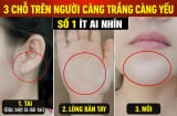 3 chỗ trên người càng trắng càng yếu, số 1 ít ai nhìn