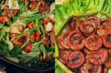 Chán ăn lòng lợn luộc, học ngay cách làm lòng nướng thơm ngon bằng nồi chiên không dầu