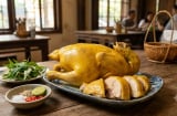 Bí quyết 'luộc gà không cần 1 giọt nước': Da giòn sần sật, thịt ngọt lịm